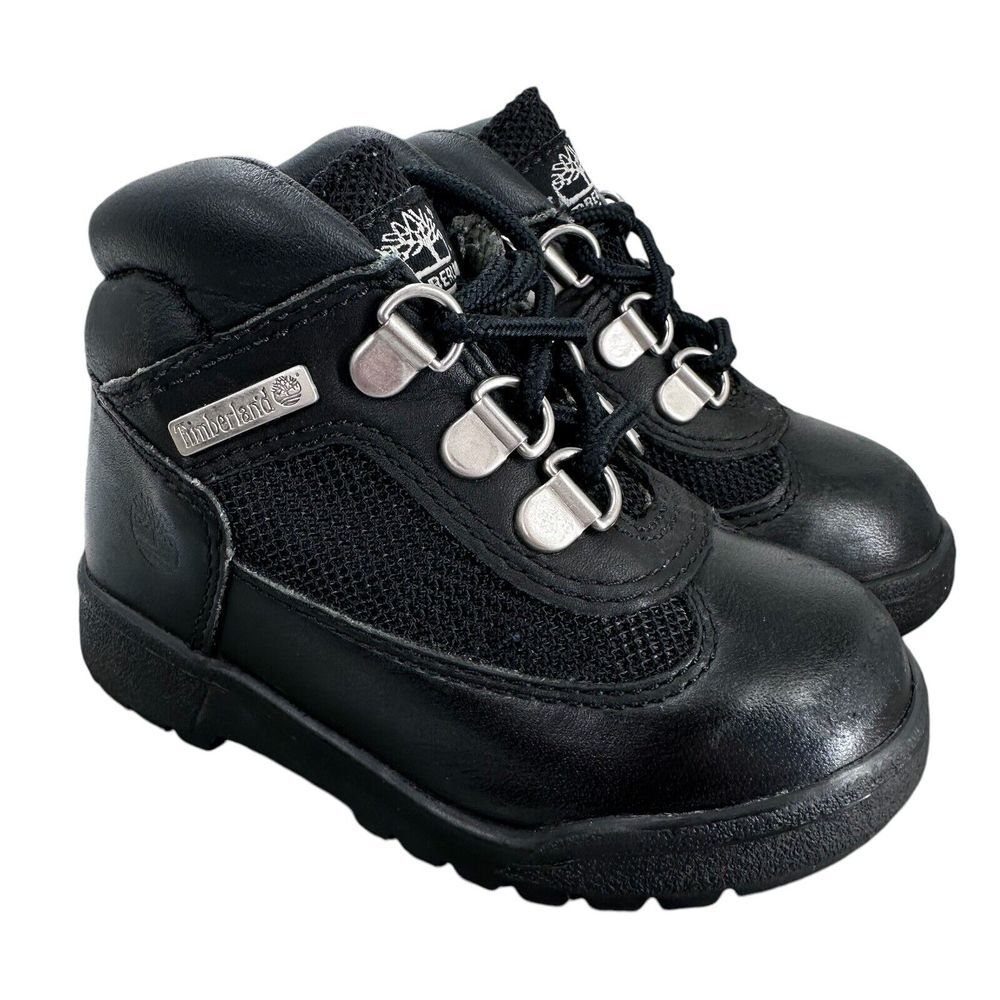 Timberland Toddler Field Boot Black 15806 Size 7